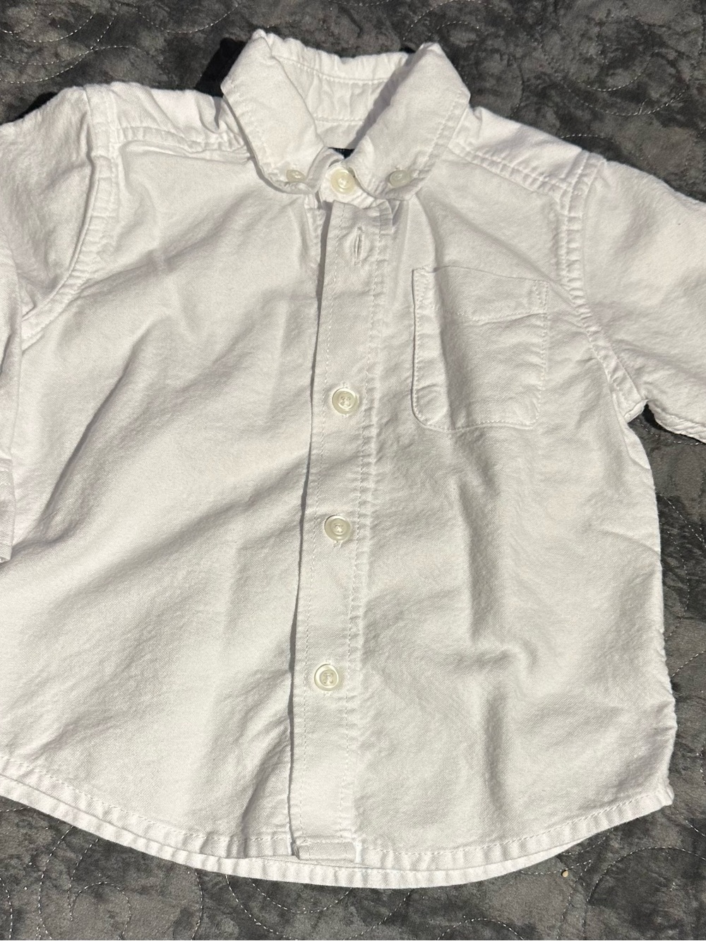 The Children's Place White Button-Down Shirt for Kids